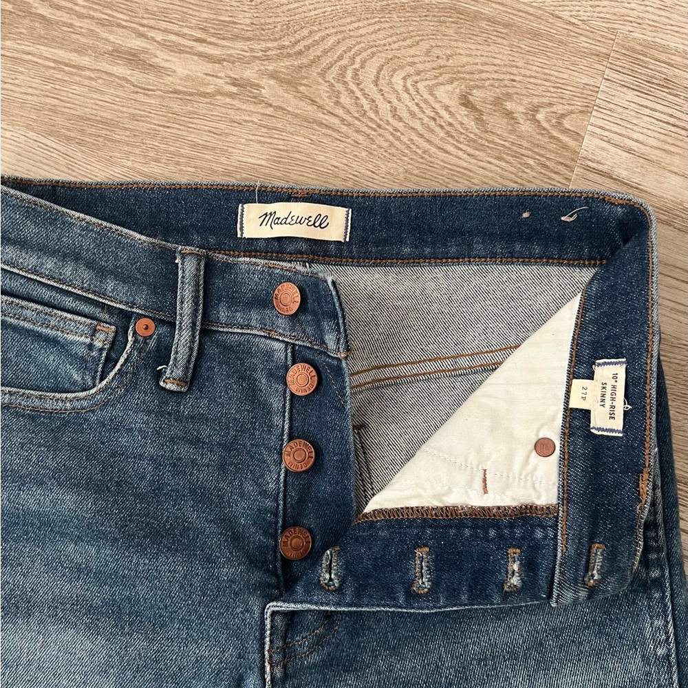 Madewell 10” High Rise Skinny Jean
